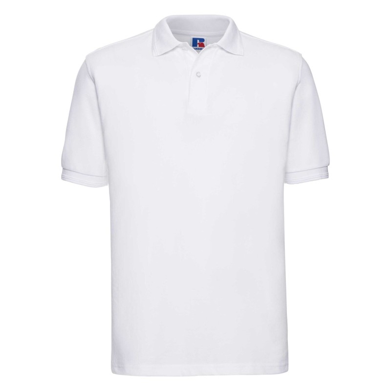 Męskie polo Hardwearing R566F 65% poliester; 35% bawełna  Kolorowe 215g/m; białe 210g/m