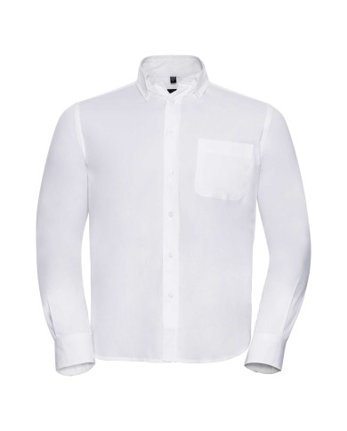 Męska, klasyczna koszula Twill z długim rękawem R916M 100% bawełna twill 130g/m