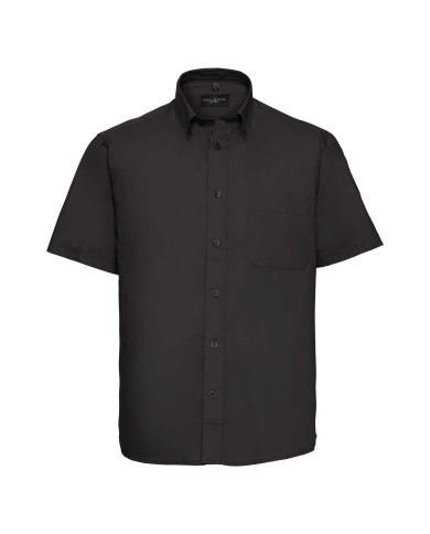 Męska, klasyczna koszula Twill z krótkim rękawem R917M 100% bawełna twill 130g/m
