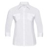 Damska koszula Twill z zawijanym rękawem 3/4 R918F 100% bawełna twill 130g/m