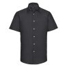 Men's Short Sleeve Tailored Oxford Shirt R923M 70% cotton; 30% polyester  Colours 135g/m; White 130g/m