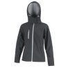 Russell Hooded Soft Shell Jacket Damski