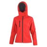 Russell Hooded Soft Shell Jacket Damski