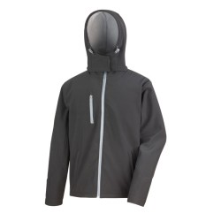 Russell Hooded Soft Shell Jacket Męski