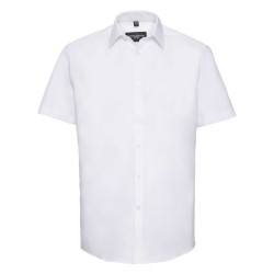 Mens Shirt long sleeve, Tailored Contrast Herringbone Shirt  R964M 84/16 125g/130g