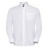Men's Long Sleeve Classic Oxford Shirt R932M 70% cotton; 30% polyester  Colours 135g/m; White 130g/m
