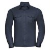 Męska koszula Twill z długim, zawijanym rękawem R918M 100% bawełna twill 130g/m