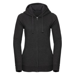 Damska bluza Authentic Melange Zipped Hooded Sweat R263F 75% bawełny ring-spun 21% poliestru4% wiskozy 280g