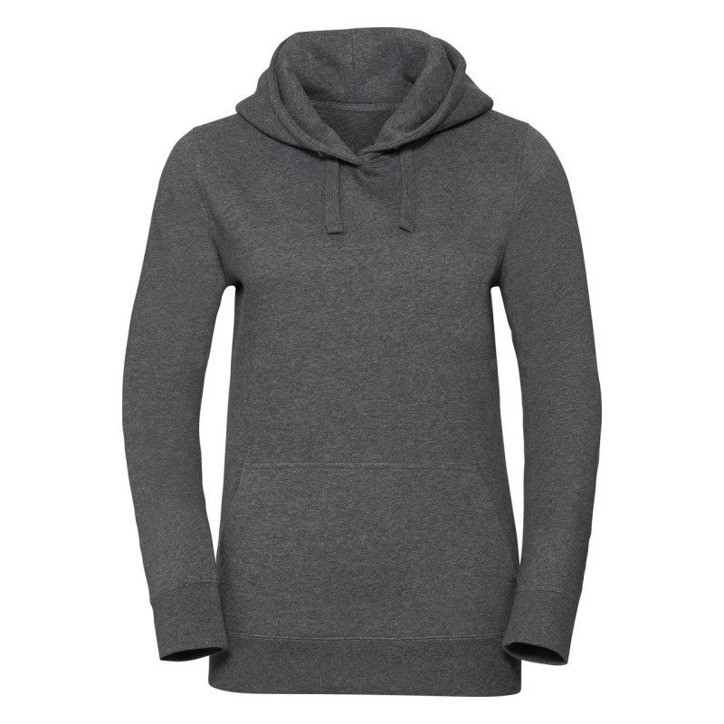 Sweatshirt damska Ladies Authentic Melange Sweat R261F 77% gładkiej bawełny ring-spun, 23% poliestru, 280g
