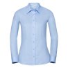 Ladies Long Sleeve Tailored Coolmax Shirt 70% Cotton / 30% Polyester (Coolmax) 110/105