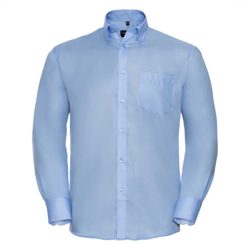 Mens Shirt long sleeve, bez konieczności prasowania, Ultimate  R956M  100% cotton 120g