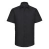Tailliertes Oxford Hemd - Kurzarm R923M 70% Baumwolle; 30% Polyester  Farben 135g/m; Weiß 130g/m