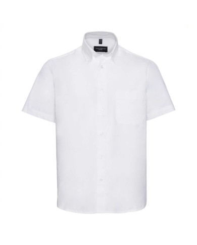 Męska, klasyczna koszula Twill z krótkim rękawem R917M 100% bawełna twill 130g/m
