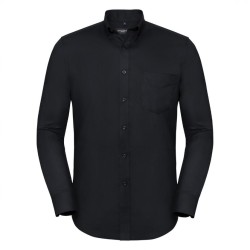 Mens Shirt long sleeve Tailored Button-Down Oxford Shirt Oxford  70/30 130g/135g