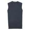 Mens Pullover z dzianiny, bez rękawów, z dekoltem V R716M 50/50 50% Bawełny 50% akrylu CottonBlend TM splot 12 275g