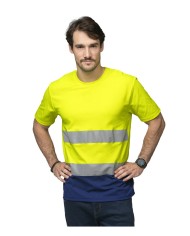Koszulka robocza Hi-Vis Duo Mark the Helper, 77270, 170g/m2