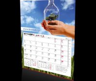 Kalendarz jednodzielny firmy Krynicki Recykling