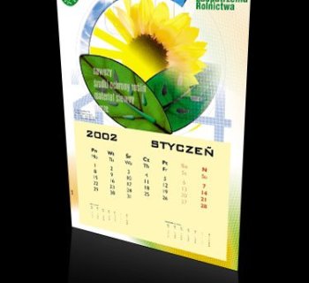 Kalendarz jednodzielny firmy ZZ ROL