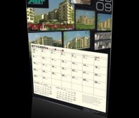 Kalendarz jednoplanszowy firmy ARBET