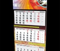 Kalendarz trójdzielny firmy NETBUD