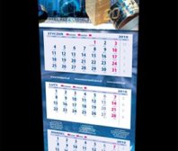 Kalendarz trójdzielny firmy Total-Pack