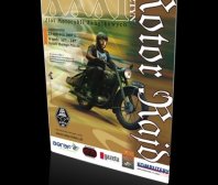 Plakat z XXXI Zlotu Motocykli Zabytkowych