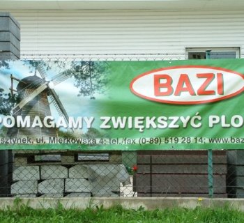 Transparent firmy BAZI