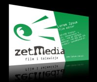 Wizytówka firmy Zet Media