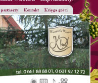 Strona www Warmińska Winnica