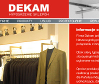 Strona www DEKAM