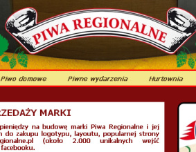 Strona www Piwa regionalne