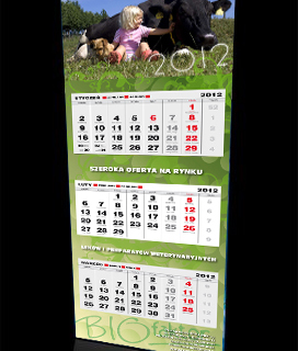 Kalendarz Biofaktor na rok 2012