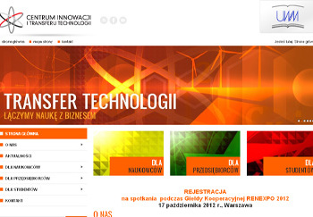 Uniwersytet Warmińsko-Mazurski Centrum Innowacji i Transferu Technologii