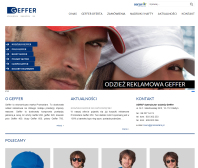 Strona www submarki Promostars- Geffer