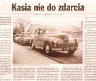 „KASIA NIE DO ZDARCIA”- ARTYKUŁ O NASZEJ WARSZAWIE