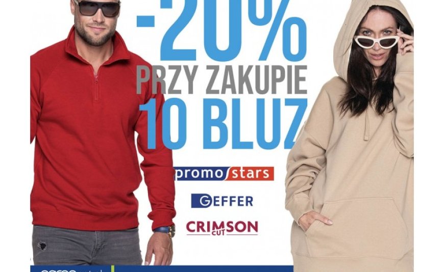 Promocja na bluzy