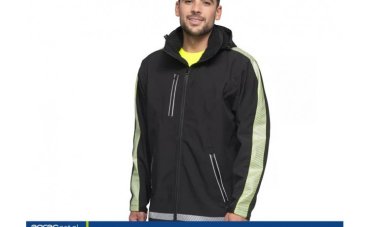 Softshell Black Fluo