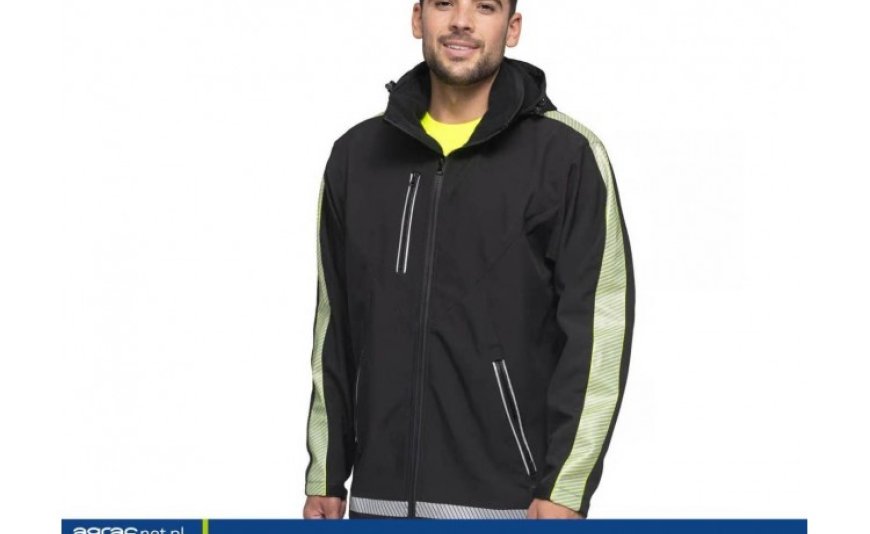 Softshell Black Fluo