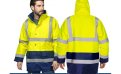 Kurtka ostrzegawcza Mark the Helper Hi-Vis Thick